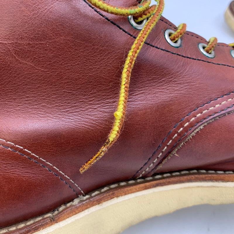 【中古品】【メンズ】 RED WING レッドウィング 9106 USA製 08年製 00S IRISH SETTER アイリッシュ セッター ブーツ シューズ 靴 164-260814-cs-11-izu サイズ：USA 9 カラー：ブラウン 万代Net店