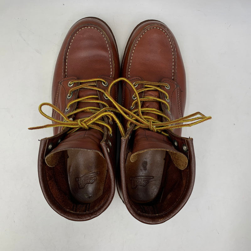 【中古品】【メンズ】 RED WING レッドウィング 9106 USA製 08年製 00S IRISH SETTER アイリッシュ セッター ブーツ シューズ 靴 164-260814-cs-11-izu サイズ：USA 9 カラー：ブラウン 万代Net店