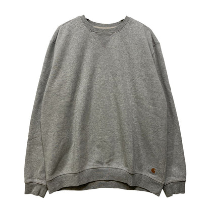 【中古品】【メンズ】 CARHARTT カーハート K124HGY MIDWEIGHT CREWNECK SWEATSHIRT ミッドウェイト クルーネック スウェットシャツ 146-260825-yn-08-izu サイズ：L カラー：ヘザーグレー 万代Net店