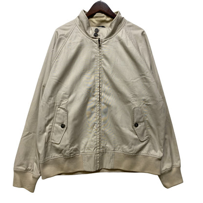 【現状渡し品】【メンズ】 L.L.BEAN エルエルビーン O5492 現行筆記体タグ G9 HARRINGTON JACKET ハリントン ジャケット アウター 144-260825-yn-10-izu サイズ：XL カラー：アイボリー 万代Net店