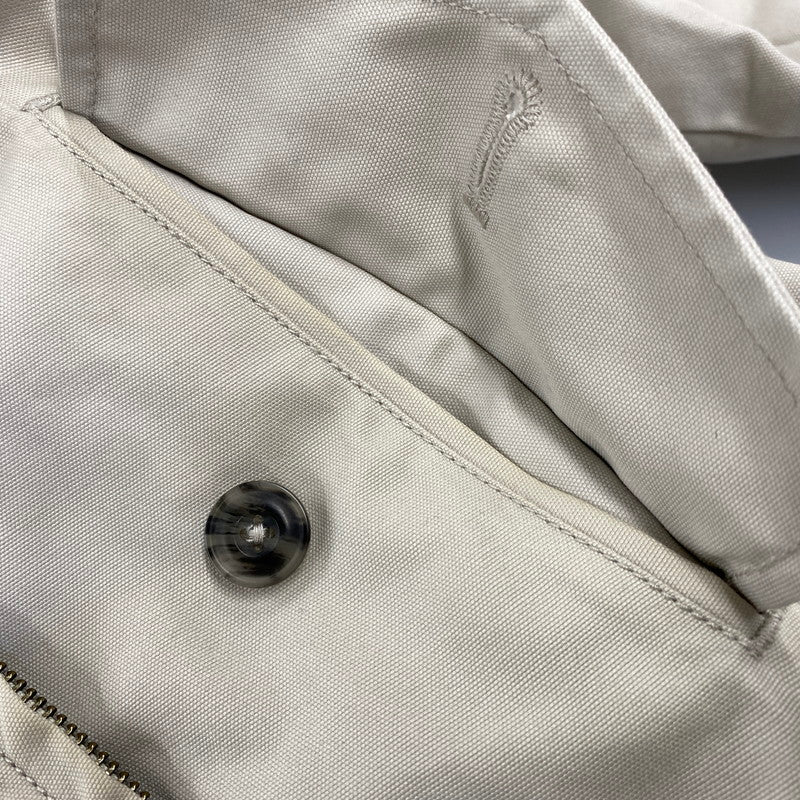【現状渡し品】【メンズ】 L.L.BEAN エルエルビーン O5492 現行筆記体タグ G9 HARRINGTON JACKET ハリントン ジャケット アウター 144-260825-yn-10-izu サイズ：XL カラー：アイボリー 万代Net店