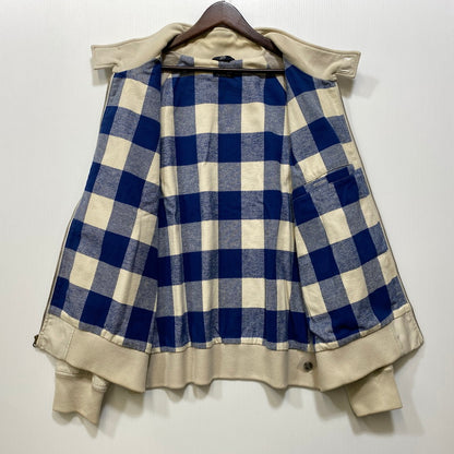 【現状渡し品】【メンズ】 L.L.BEAN エルエルビーン O5492 現行筆記体タグ G9 HARRINGTON JACKET ハリントン ジャケット アウター 144-260825-yn-10-izu サイズ：XL カラー：アイボリー 万代Net店