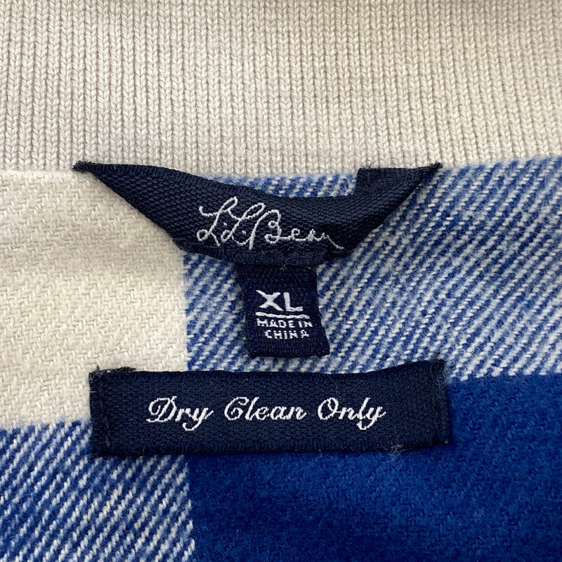 【現状渡し品】【メンズ】 L.L.BEAN エルエルビーン O5492 現行筆記体タグ G9 HARRINGTON JACKET ハリントン ジャケット アウター 144-260825-yn-10-izu サイズ：XL カラー：アイボリー 万代Net店