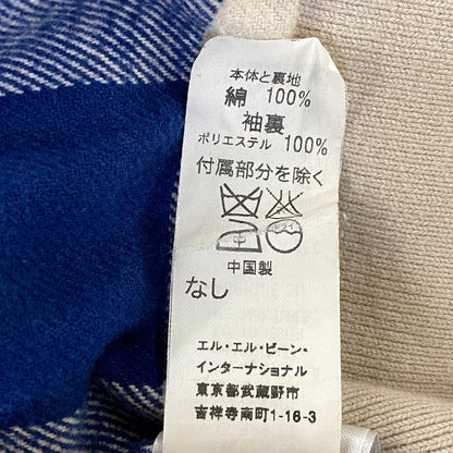 【現状渡し品】【メンズ】 L.L.BEAN エルエルビーン O5492 現行筆記体タグ G9 HARRINGTON JACKET ハリントン ジャケット アウター 144-260825-yn-10-izu サイズ：XL カラー：アイボリー 万代Net店