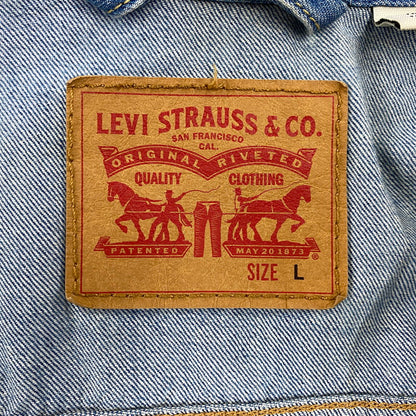 【中古品】【メンズ】 LEVI'S リーバイス PC9-72334-0564 DENIM TRACKER JACKET デニム トラッカー ジャケット 147-260825-yn-09-izu サイズ：L カラー：インディゴ 万代Net店