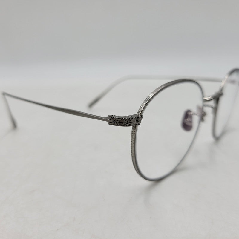 【中古品】【メンズ/レディース】 ZOFF ゾフ × UNITED ARROWS ユナイテッドアローズ ZO243006-15F1 眼鏡 メガネ 小物 服飾雑貨 203-260826-ay-17-izu サイズ：50口21-147 カラー：シルバー×クリア 万代Net店