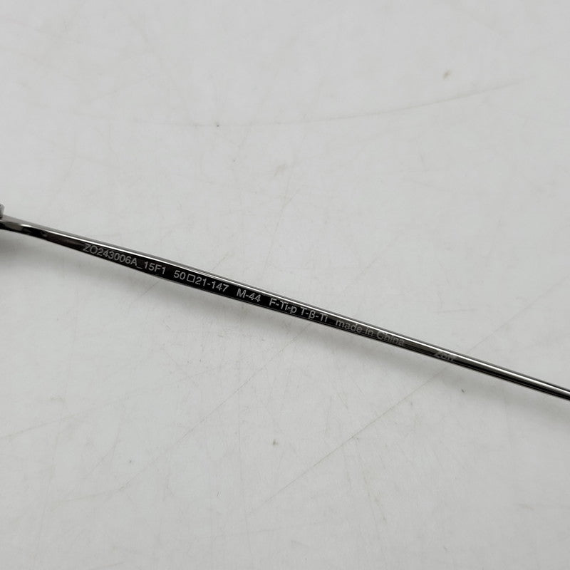【中古品】【メンズ/レディース】 ZOFF ゾフ × UNITED ARROWS ユナイテッドアローズ ZO243006-15F1 眼鏡 メガネ 小物 服飾雑貨 203-260826-ay-17-izu サイズ：50口21-147 カラー：シルバー×クリア 万代Net店