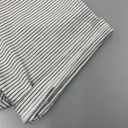【中古品】【メンズ】 ENNOY エンノイ SS22BRENCT05AM 22SS SS BORDER TEE ショートスリーブ ボーダー Tシャツ トップス 半袖 140-260814-cs-02-izu サイズ：M カラー：ホワイト×ブラック 万代Net店