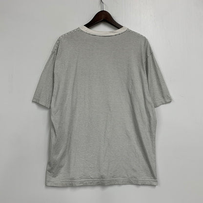 【中古品】【メンズ】 ENNOY エンノイ SS22BRENCT05AM 22SS SS BORDER TEE ショートスリーブ ボーダー Tシャツ トップス 半袖 140-260814-cs-02-izu サイズ：M カラー：ホワイト×ブラック 万代Net店