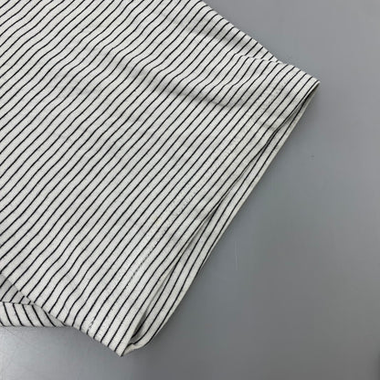 【中古品】【メンズ】 ENNOY エンノイ SS22BRENCT05AM 22SS SS BORDER TEE ショートスリーブ ボーダー Tシャツ トップス 半袖 140-260814-cs-02-izu サイズ：M カラー：ホワイト×ブラック 万代Net店
