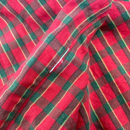 【現状渡し品】【メンズ】 PATAGONIA パタゴニア ポルトガル製 COTTON CHECK L S SHIRT コットン チェック ロングスリーブ シャツ トップス 144-260825-yn-05-izu サイズ：S カラー：レッド系 万代Net店