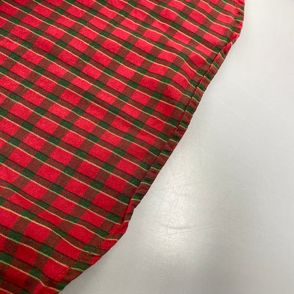 【現状渡し品】【メンズ】 PATAGONIA パタゴニア ポルトガル製 COTTON CHECK L S SHIRT コットン チェック ロングスリーブ シャツ トップス 144-260825-yn-05-izu サイズ：S カラー：レッド系 万代Net店