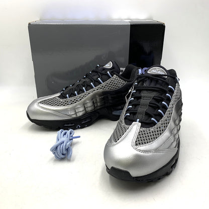 【中古美品】【メンズ】 NIKE×PALACE ナイキ パレス スケートボード SKATEBOARDS IQ7708-095 AIR MAX 95 BIG BUBBLE エア マックス ビッグ バブル スニーカー シューズ 靴 160-260814-cs-07-izu サイズ：28cm カラー：METALLIC SILVER/ALUMINUM-BLACK 万代Net店