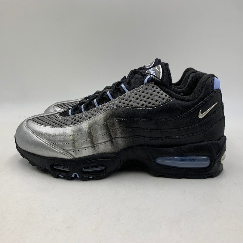 【中古美品】【メンズ】 NIKE×PALACE ナイキ パレス スケートボード SKATEBOARDS IQ7708-095 AIR MAX 95 BIG BUBBLE エア マックス ビッグ バブル スニーカー シューズ 靴 160-260814-cs-07-izu サイズ：28cm カラー：METALLIC SILVER/ALUMINUM-BLACK 万代Net店