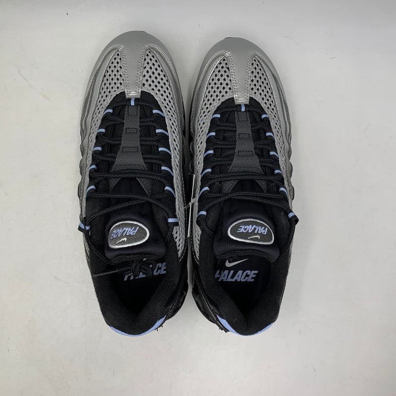 【中古美品】【メンズ】 NIKE×PALACE ナイキ パレス スケートボード SKATEBOARDS IQ7708-095 AIR MAX 95 BIG BUBBLE エア マックス ビッグ バブル スニーカー シューズ 靴 160-260814-cs-07-izu サイズ：28cm カラー：METALLIC SILVER/ALUMINUM-BLACK 万代Net店