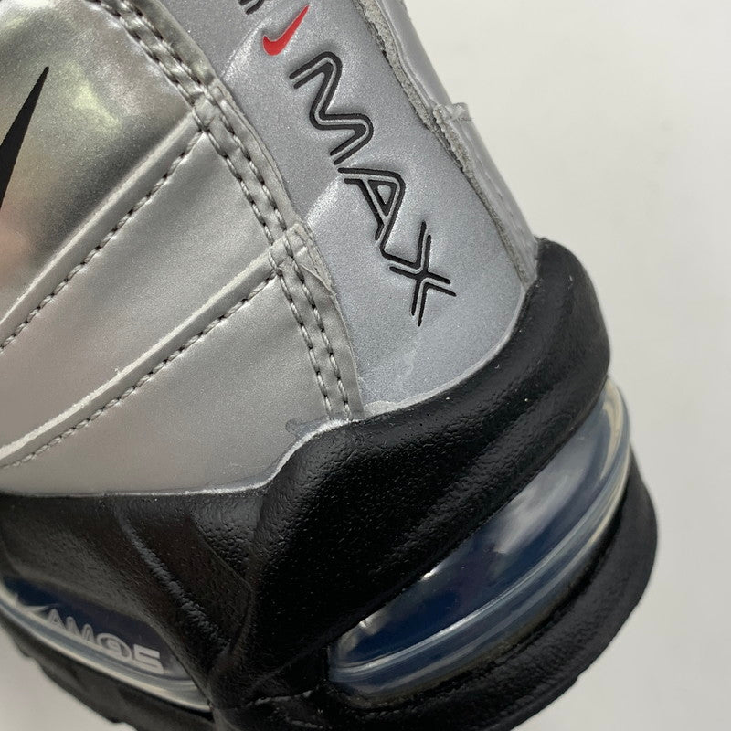 【中古美品】【メンズ】 NIKE ナイキ IB6830-002 AIR MAX 95 SE BIG BUBBLE TOTAL 90 PACK エア マックス エスイー ビッグ バブル トータル パック スニーカー シューズ 靴 160-260814-cs-06-izu サイズ：28cm カラー：METALLIC SILVER/BLACK-BLACK 万代Net店