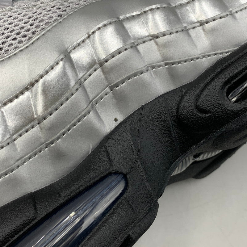 【中古美品】【メンズ】 NIKE ナイキ IB6830-002 AIR MAX 95 SE BIG BUBBLE TOTAL 90 PACK エア マックス エスイー ビッグ バブル トータル パック スニーカー シューズ 靴 160-260814-cs-06-izu サイズ：28cm カラー：METALLIC SILVER/BLACK-BLACK 万代Net店