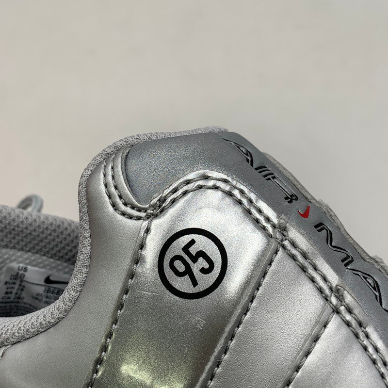 【中古美品】【メンズ】 NIKE ナイキ IB6830-002 AIR MAX 95 SE BIG BUBBLE TOTAL 90 PACK エア マックス エスイー ビッグ バブル トータル パック スニーカー シューズ 靴 160-260814-cs-06-izu サイズ：28cm カラー：METALLIC SILVER/BLACK-BLACK 万代Net店