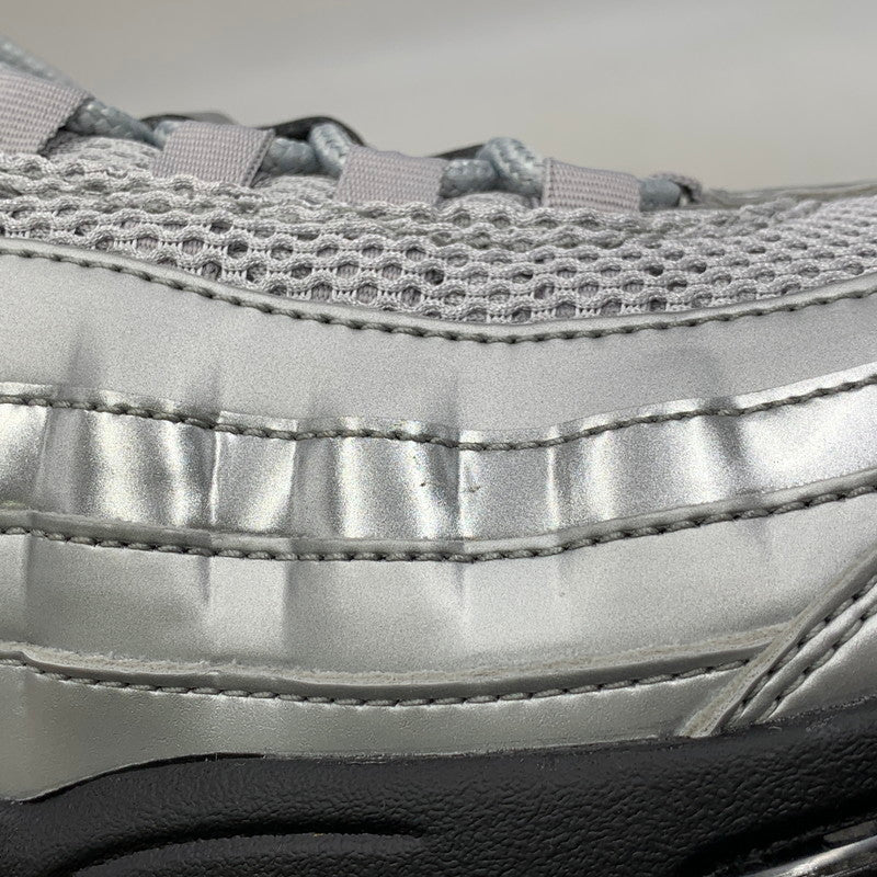 【中古美品】【メンズ】 NIKE ナイキ IB6830-002 AIR MAX 95 SE BIG BUBBLE TOTAL 90 PACK エア マックス エスイー ビッグ バブル トータル パック スニーカー シューズ 靴 160-260814-cs-06-izu サイズ：28cm カラー：METALLIC SILVER/BLACK-BLACK 万代Net店