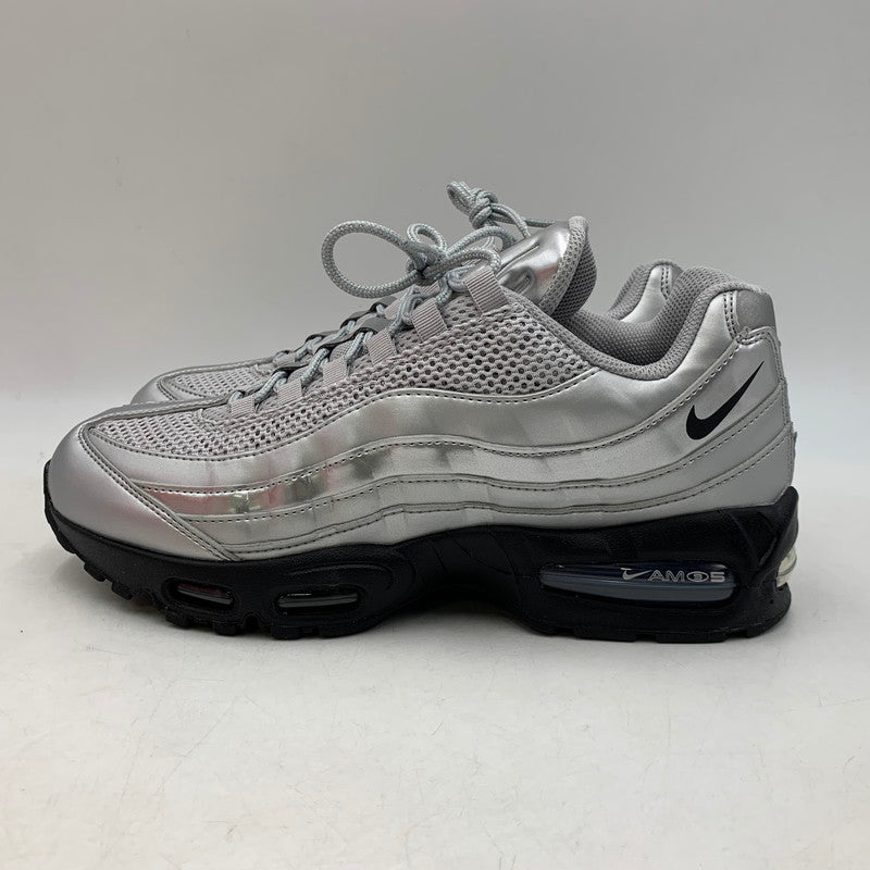 【中古美品】【メンズ】 NIKE ナイキ IB6830-002 AIR MAX 95 SE BIG BUBBLE TOTAL 90 PACK エア マックス エスイー ビッグ バブル トータル パック スニーカー シューズ 靴 160-260814-cs-06-izu サイズ：28cm カラー：METALLIC SILVER/BLACK-BLACK 万代Net店