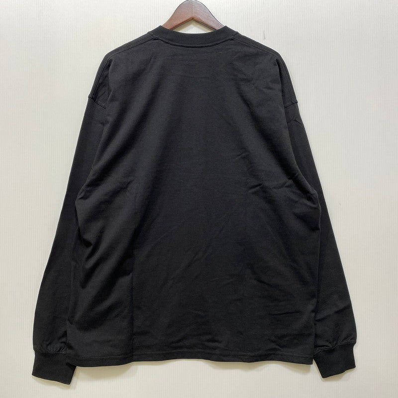 【中古品】【メンズ】 THE NORTH FACE ザ・ノースフェイス NT32561R L S ROCK STEADY TEE ロングスリーブ ロック ステディ Tシャツ 長袖 トップス 144-260825-yn-07-izu サイズ：XL カラー：ブラック 万代Net店