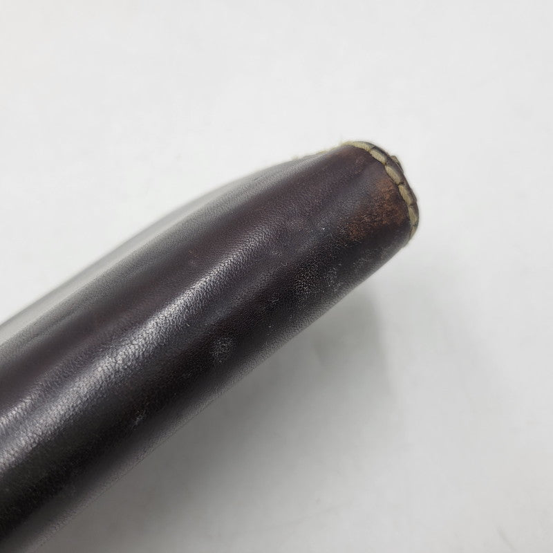 【現状渡し品】【メンズ/レディース】 SAAD サード ROUNDZIP LEATHER WALLET ラウンドジップ レザー ウォレット 財布 サイフ 200-260826-ay-18-izu カラー：ブラウン 万代Net店