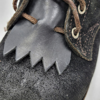 【中古品】【メンズ】 VIBERG BOOT ヴァイバーグブーツ SUEDE LACE UP BOOTS スエード レースアップ ブーツ 靴 164-260817-as-17-izu サイズ：8 カラー：ブラック 万代Net店