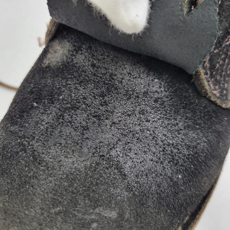 【中古品】【メンズ】 VIBERG BOOT ヴァイバーグブーツ SUEDE LACE UP BOOTS スエード レースアップ ブーツ 靴 164-260817-as-17-izu サイズ：8 カラー：ブラック 万代Net店