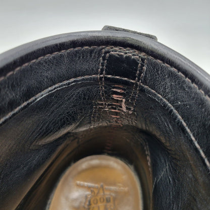 【中古品】【メンズ】 VIBERG BOOT ヴァイバーグブーツ SUEDE LACE UP BOOTS スエード レースアップ ブーツ 靴 164-260817-as-17-izu サイズ：8 カラー：ブラック 万代Net店