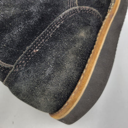 【中古品】【メンズ】 VIBERG BOOT ヴァイバーグブーツ SUEDE LACE UP BOOTS スエード レースアップ ブーツ 靴 164-260817-as-17-izu サイズ：8 カラー：ブラック 万代Net店