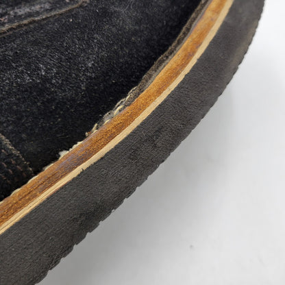 【中古品】【メンズ】 VIBERG BOOT ヴァイバーグブーツ SUEDE LACE UP BOOTS スエード レースアップ ブーツ 靴 164-260817-as-17-izu サイズ：8 カラー：ブラック 万代Net店