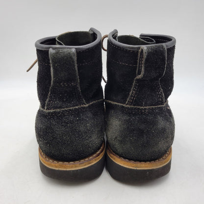 【中古品】【メンズ】 VIBERG BOOT ヴァイバーグブーツ SUEDE LACE UP BOOTS スエード レースアップ ブーツ 靴 164-260817-as-17-izu サイズ：8 カラー：ブラック 万代Net店