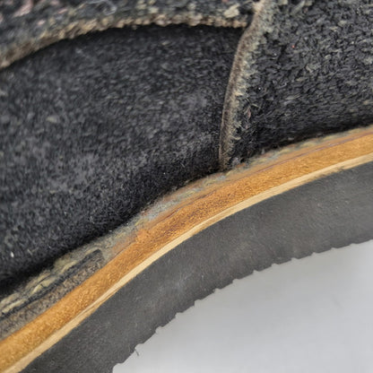 【中古品】【メンズ】 VIBERG BOOT ヴァイバーグブーツ SUEDE LACE UP BOOTS スエード レースアップ ブーツ 靴 164-260817-as-17-izu サイズ：8 カラー：ブラック 万代Net店