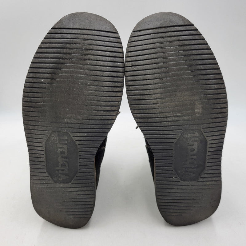 【中古品】【メンズ】 VIBERG BOOT ヴァイバーグブーツ SUEDE LACE UP BOOTS スエード レースアップ ブーツ 靴 164-260817-as-17-izu サイズ：8 カラー：ブラック 万代Net店