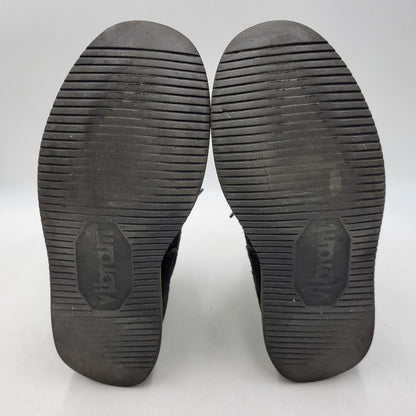【中古品】【メンズ】 VIBERG BOOT ヴァイバーグブーツ SUEDE LACE UP BOOTS スエード レースアップ ブーツ 靴 164-260817-as-17-izu サイズ：8 カラー：ブラック 万代Net店