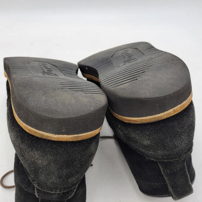 【中古品】【メンズ】 VIBERG BOOT ヴァイバーグブーツ SUEDE LACE UP BOOTS スエード レースアップ ブーツ 靴 164-260817-as-17-izu サイズ：8 カラー：ブラック 万代Net店