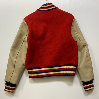 【中古品】【メンズ】 STYLE EYES スタイルアイズ VARSITY JACKET SE10072 SE10073 バーシティジャケット 145-260830-as-12-izu サイズ：36 カラー：レッド系 万代Net店