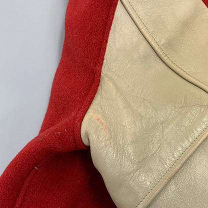 【中古品】【メンズ】 STYLE EYES スタイルアイズ VARSITY JACKET SE10072 SE10073 バーシティジャケット 145-260830-as-12-izu サイズ：36 カラー：レッド系 万代Net店