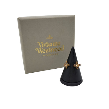 【現状渡し品】【レディース】 VIVIENNE WESTWOOD ヴィヴィアンウエストウッド REINA RING レイナ リング アクセサリー 192-260826-ay-20-izu サイズ：S カラー：ゴールド系 万代Net店