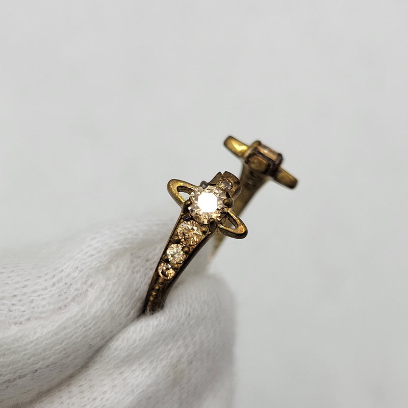 【現状渡し品】【レディース】 VIVIENNE WESTWOOD ヴィヴィアンウエストウッド REINA RING レイナ リング アクセサリー 192-260826-ay-20-izu サイズ：S カラー：ゴールド系 万代Net店