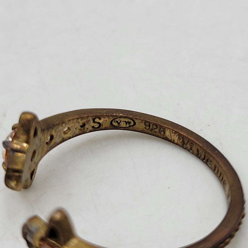 【現状渡し品】【レディース】 VIVIENNE WESTWOOD ヴィヴィアンウエストウッド REINA RING レイナ リング アクセサリー 192-260826-ay-20-izu サイズ：S カラー：ゴールド系 万代Net店