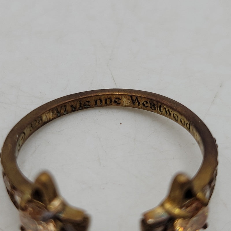 【現状渡し品】【レディース】 VIVIENNE WESTWOOD ヴィヴィアンウエストウッド REINA RING レイナ リング アクセサリー 192-260826-ay-20-izu サイズ：S カラー：ゴールド系 万代Net店