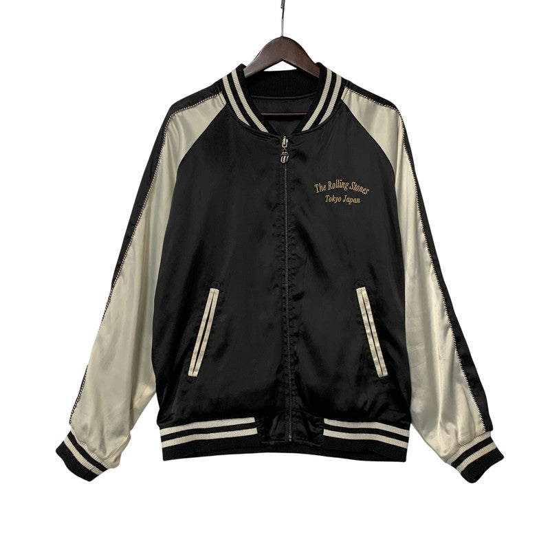 【中古品】【メンズ】 JACK ROSE×THE ROLLING STONES ジャックローズ ローリングストーンズ 270705J REVERSIBLE SUKAJAN リバーシブル スカジャン アウター 145-260821-cs-01-izu サイズ：4 カラー：ブラック 万代Net店