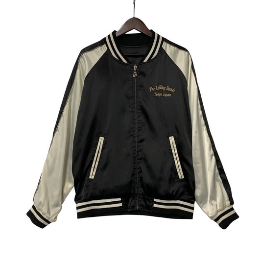 【中古品】【メンズ】 JACK ROSE×THE ROLLING STONES ジャックローズ ローリングストーンズ 270705J REVERSIBLE SUKAJAN リバーシブル スカジャン アウター 145-260821-cs-01-izu サイズ：4 カラー：ブラック 万代Net店
