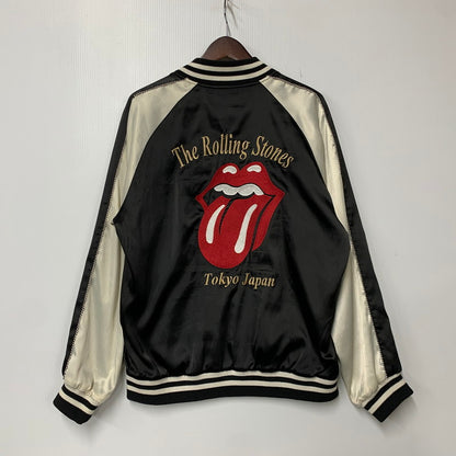 【中古品】【メンズ】 JACK ROSE×THE ROLLING STONES ジャックローズ ローリングストーンズ 270705J REVERSIBLE SUKAJAN リバーシブル スカジャン アウター 145-260821-cs-01-izu サイズ：4 カラー：ブラック 万代Net店