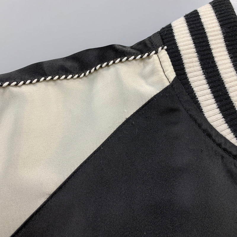 【中古品】【メンズ】 JACK ROSE×THE ROLLING STONES ジャックローズ ローリングストーンズ 270705J REVERSIBLE SUKAJAN リバーシブル スカジャン アウター 145-260821-cs-01-izu サイズ：4 カラー：ブラック 万代Net店