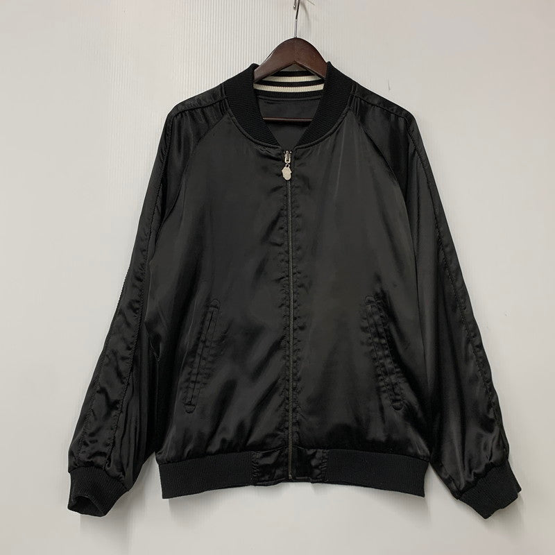 【中古品】【メンズ】 JACK ROSE×THE ROLLING STONES ジャックローズ ローリングストーンズ 270705J REVERSIBLE SUKAJAN リバーシブル スカジャン アウター 145-260821-cs-01-izu サイズ：4 カラー：ブラック 万代Net店