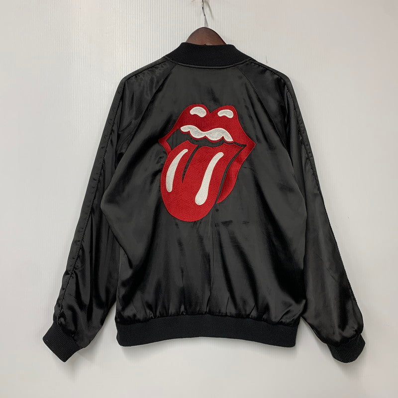 【中古品】【メンズ】 JACK ROSE×THE ROLLING STONES ジャックローズ ローリングストーンズ 270705J REVERSIBLE SUKAJAN リバーシブル スカジャン アウター 145-260821-cs-01-izu サイズ：4 カラー：ブラック 万代Net店