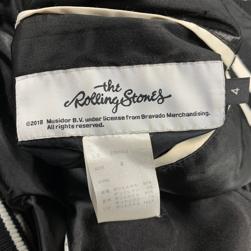 【中古品】【メンズ】 JACK ROSE×THE ROLLING STONES ジャックローズ ローリングストーンズ 270705J REVERSIBLE SUKAJAN リバーシブル スカジャン アウター 145-260821-cs-01-izu サイズ：4 カラー：ブラック 万代Net店