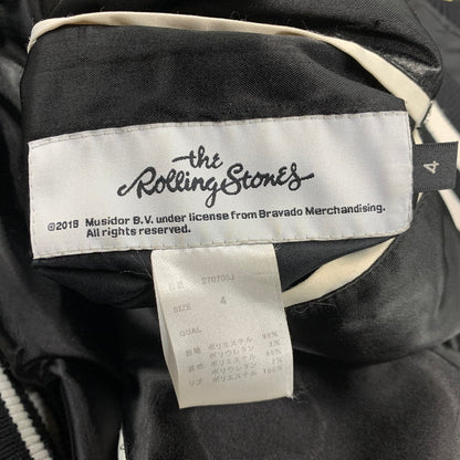 【中古品】【メンズ】 JACK ROSE×THE ROLLING STONES ジャックローズ ローリングストーンズ 270705J REVERSIBLE SUKAJAN リバーシブル スカジャン アウター 145-260821-cs-01-izu サイズ：4 カラー：ブラック 万代Net店